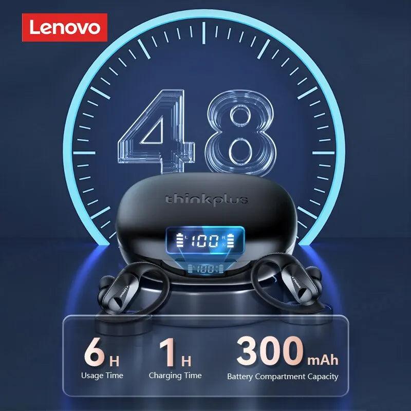 Fones de Ouvido Lenovo LP75 Bluetooth 5.3 com Redução de Ruídos Integrada - imperium shop